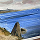 Заказать 'Crimea' watercolor painting (landscape, sea). 'More vnutri' Nadezhda. Ярмарка Мастеров. . Pictures Фото №3