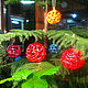 Bell - Christmas ball Purple. Christmas decorations. Elena Zaychenko - Lenzay Ceramics. My Livemaster. Фото №6