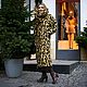 Oversized coat 'Leopard bagels'. Coats. Alexandra Maiskaya. My Livemaster. Фото №6