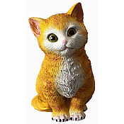 Подарки к праздникам handmade. Livemaster - original item Figure cute Cat:. Handmade.