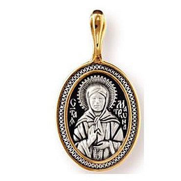 ручной работы. Ярмарка Мастеров - ручная работа Образок блаженная Матрона Московская. Handmade.