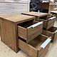 Brunet oak bedside table. Pedestals. aleksej-ixw. Online shopping on My Livemaster.  Фото №2