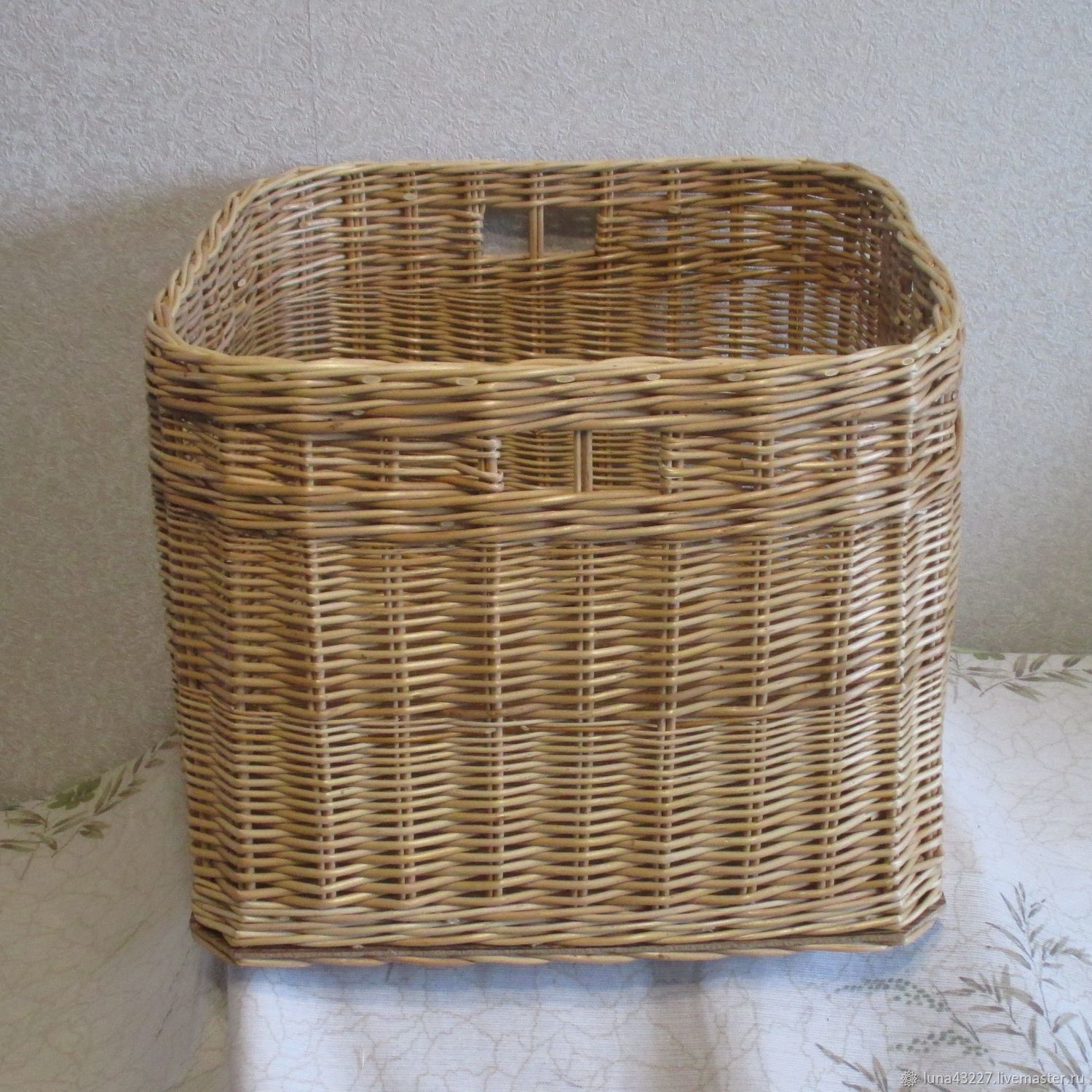 wicker basket for toys