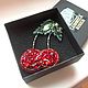 Brooch 'cherry Ripe', Brooches, Moscow,  Фото №1