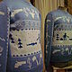 Свитер вязаный Фарго. Свитеры. Оксана (knit4ever). Интернет-магазин Ярмарка Мастеров.  Фото №2