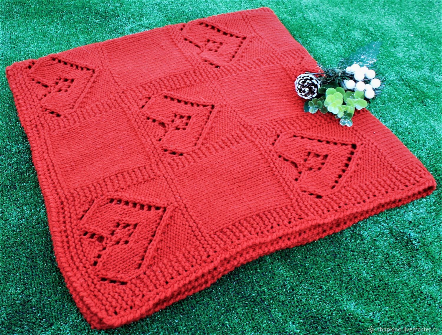 Детские пледы: Плед для новорожденного ручной вязки в интернет-магазине ...