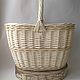 In stock! Basket woven from willow vine ' Mushroom'. Basket. Mochalka.. Online shopping on My Livemaster.  Фото №2