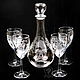 Grapes. Decanter and wine glasses. Decanters. ArtGraving. Online shopping on My Livemaster.  Фото №2