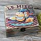 Le Miel honey box for tea sweets and small things, Box, Moscow,  Фото №1