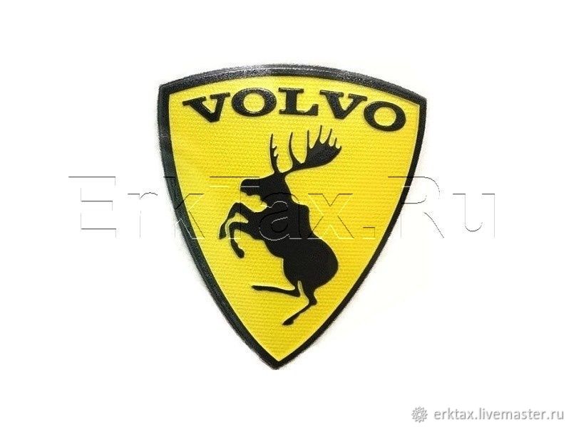 Наклейка эмблемы volvo