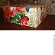 Order Box for tea bags "Pink fragrance". Tatyana Potapova. Livemaster. . Storage Box Фото №3