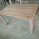 Table made of oak 800 h1300 mm. Tables. aleksej-ixw. My Livemaster. Фото №4