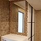 Mirror wall/floor white in gold openwork frame. Mirror. Maks Home. Online shopping on My Livemaster.  Фото №2