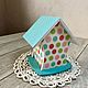Gifts for March 8: Tea house in polka dots. Houses. Kitchen. My Livemaster. Фото №4