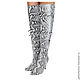Boots of Python ARIADNE. High Boots. Exotic Workshop Python Fashion. Online shopping on My Livemaster.  Фото №2