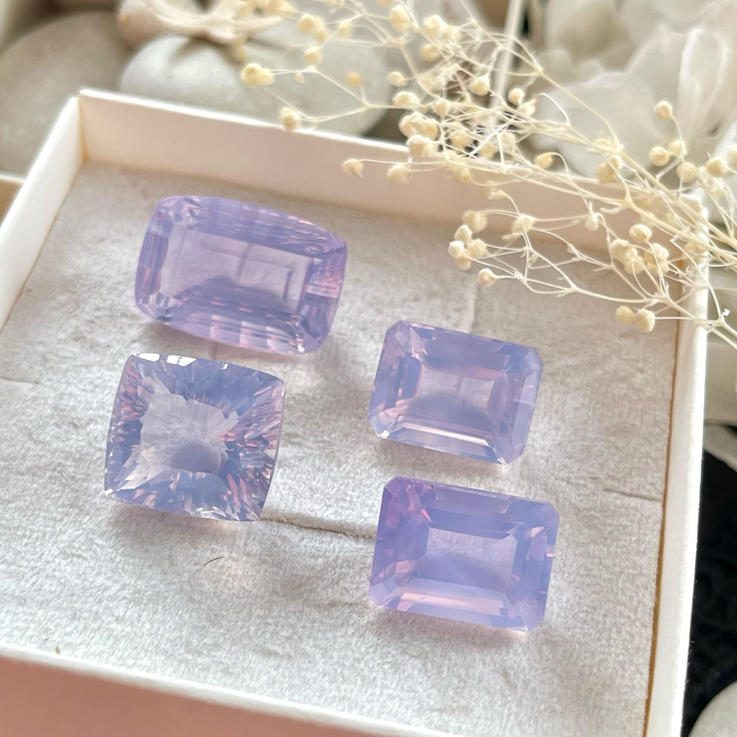 Лавандовый Кварц для украшений купить в интернет-магазине Ярмарка ...