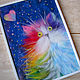 Picture from the wool of the cat-rainbow. Pictures. Galina Ansiforova. Online shopping on My Livemaster.  Фото №2
