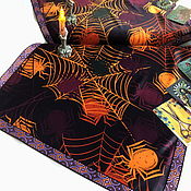 Фен-шуй и эзотерика handmade. Livemaster - original item Sateen tablecloth for divination 50h50 with print. Handmade.
