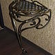 Wrought iron console. Tables. Artistic forging Nemkova. My Livemaster. Фото №6