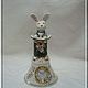 Author the bell of thin-walled porcelain "for Alice, Bells, Moscow,  Фото №1