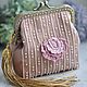 Miniature handbag 'Rose Petal', Crossbody bag, Tver,  Фото №1