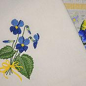 Для дома и интерьера handmade. Livemaster - original item Set of tablecloth and napkins with embroidery 