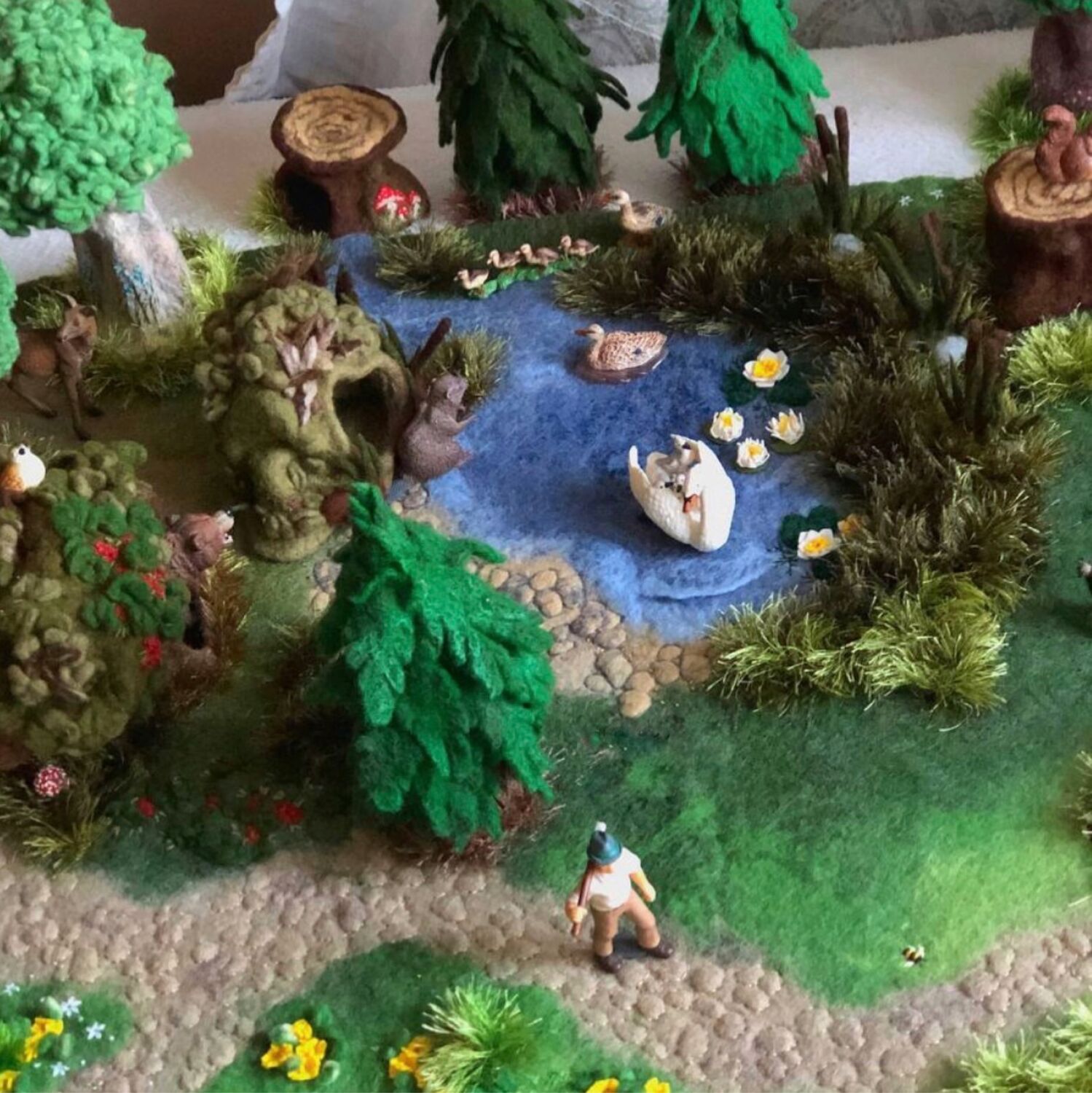 Ландшафтный игровой коврик для детей – заказать на Ярмарке Мастеров ...