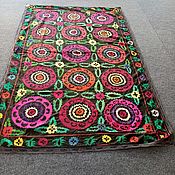 Для дома и интерьера handmade. Livemaster - original item Uzbek vintage suzani. blanket. Panels. SZT012. Handmade.