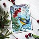 Conjunto de tarjetas de invierno para el Año nuevo y la Navidad. Cards. Paint with Love (lotmarket). Ярмарка Мастеров.  Фото №4