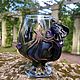 Cognac glass 'Amethyst'. Wine Glasses. Skari-art. Online shopping on My Livemaster.  Фото №2