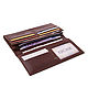 Flight genuine leather wallet (brown). Wallets. EZCASE - Leather Design Studio. Online shopping on My Livemaster.  Фото №2