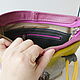 Bolso de cuero pintado a medida de doble cara. Classic Bag. Innela- авторские кожаные сумки на заказ.. My Livemaster. Фото №4