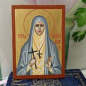 Картины и панно handmade. Livemaster - original item Icon of Saint Elizabeth.. Handmade.