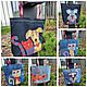Copy of Bag - shopper  "Blue Dog with Flowers" for children. Shopper. natali. My Livemaster. Фото №5
