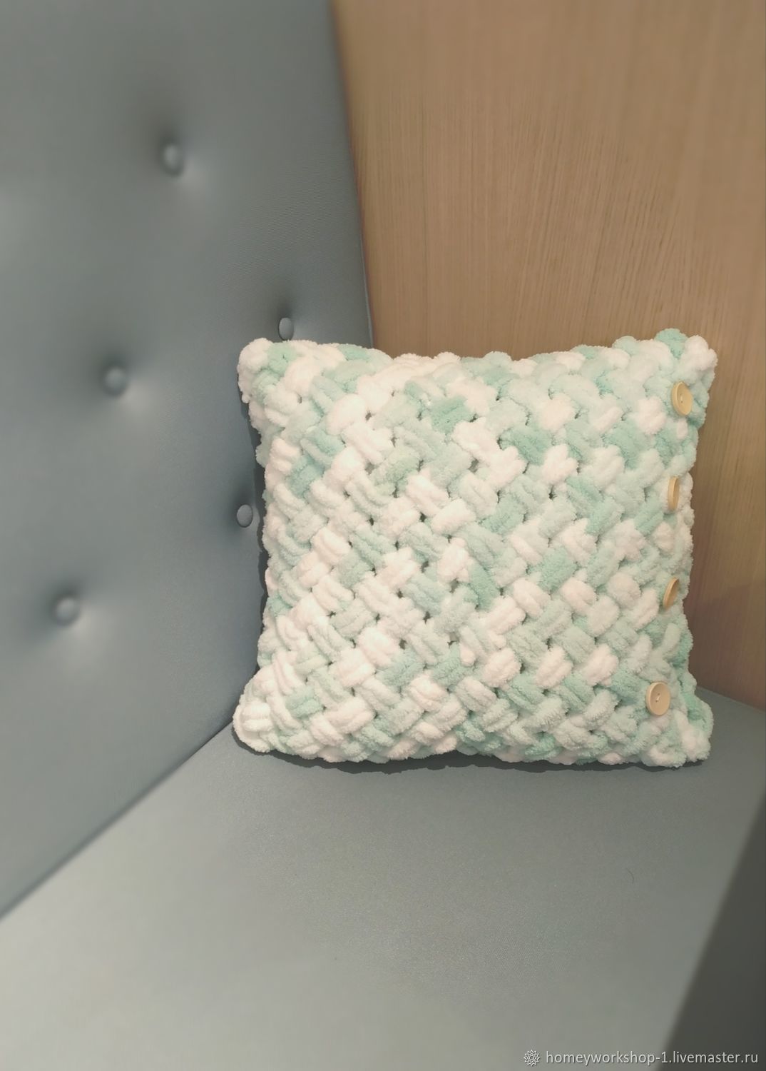 Подушки: мягкие подушки ручной работы – заказать на Ярмарке Мастеров ...