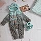 Rompers for babies. Baby Clothing Sets. Oksana Demina. Ярмарка Мастеров.  Фото №5