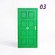 Doors for a dollhouse and a rumbox. Format 1:6 (Barbie), 1:4 MSD. Roomboxes. Dream Studio. Ярмарка Мастеров.  Фото №4