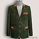 Jacket 'Meliton' made of genuine suede / leather (any color), Jackets for men, Podolsk,  Фото №1
