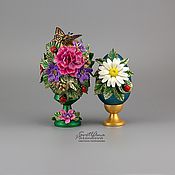 Сувениры и подарки handmade. Livemaster - original item Easter eggs collection flowers (18-25). Handmade.