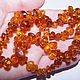 Beads and bracelet 'Honey caramel' made of amber. Jewelry Sets. podaro4ek22. My Livemaster. Фото №5