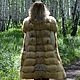 Vest fur Siberian Fox. CROSS. Without inserts. Vests. Zimma. My Livemaster. Фото №5