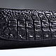 Cartera de mujer de cuero genuino de cocodrilo IMA0004B3. Wallets. CrocShop. Ярмарка Мастеров.  Фото №5