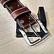 Collar for dog personalized genuine leather. Dog - Collars. AshotCraft. My Livemaster. Фото №5