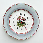 Для дома и интерьера handmade. Livemaster - original item Watch classic: Porcelain Primrose Clock. Handmade.