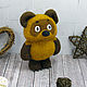 Winnie the Pooh, Felted Toy, St. Petersburg,  Фото №1