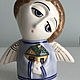 Order Guardian angel home. Porcelain story. Livemaster. . Easter souvenirs Фото №3