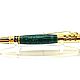 men's gift - a pen made of green stone
