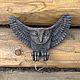 Carved owl made of wood, Clothes Hangers and Hooks, Ufa,  Фото №1
