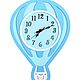 Часы настенные в детскую комнату Воздушный шар розовые голубые, Часы классические, Иваново,  Фото №1