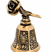 Сувениры и подарки handmade. Livemaster - original item The bell with the rose. Handmade.